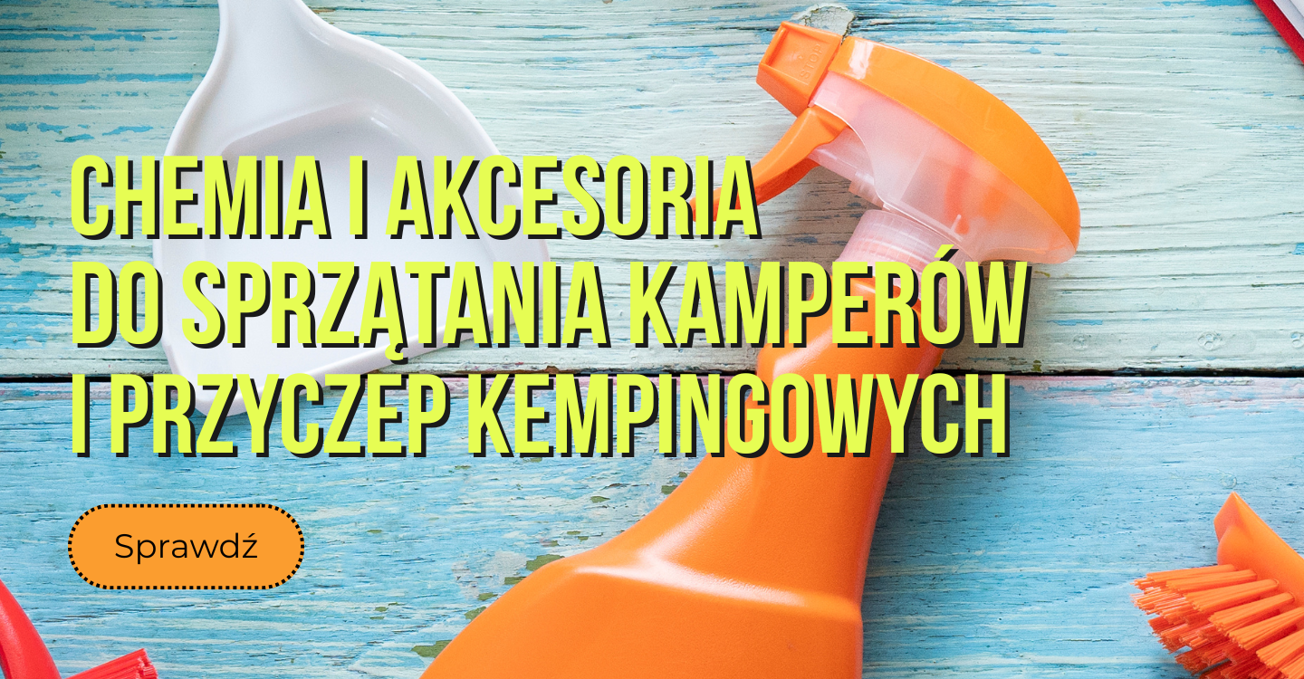 Produkty do sprzatania w kamperze dostępne w KamperPlus