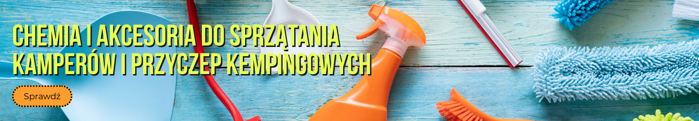 Chemia i akcesoria do sprzątania kampera w KamperPlus